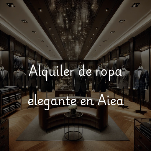 Alquiler de ropa elegante en Aiea