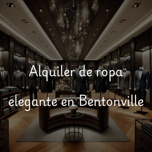 Alquiler de ropa elegante en Bentonville