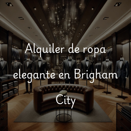 Alquiler de ropa elegante en Brigham City