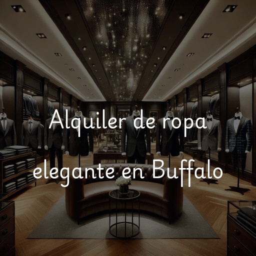 Alquiler de ropa elegante en Buffalo