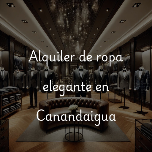 Alquiler de ropa elegante en Canandaigua