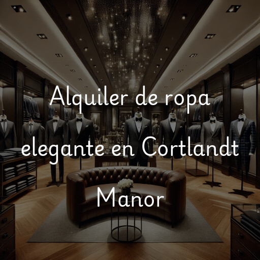 Alquiler de ropa elegante en Cortlandt Manor