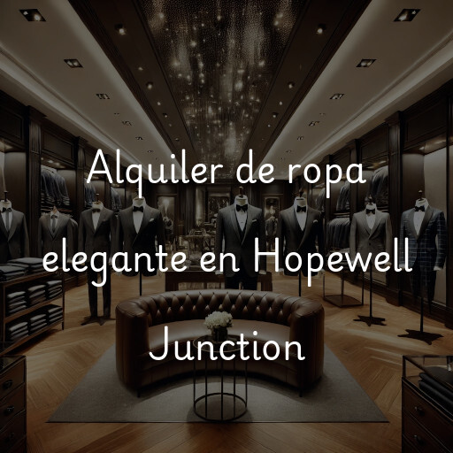 Alquiler de ropa elegante en Hopewell Junction