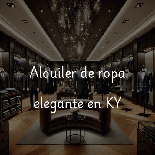 Alquiler de ropa elegante en KY