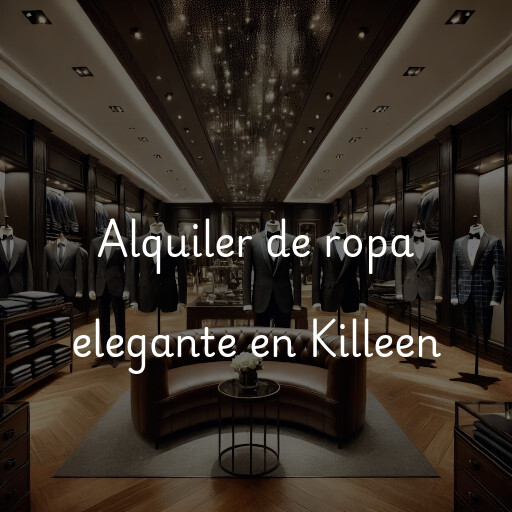 Alquiler de ropa elegante en Killeen