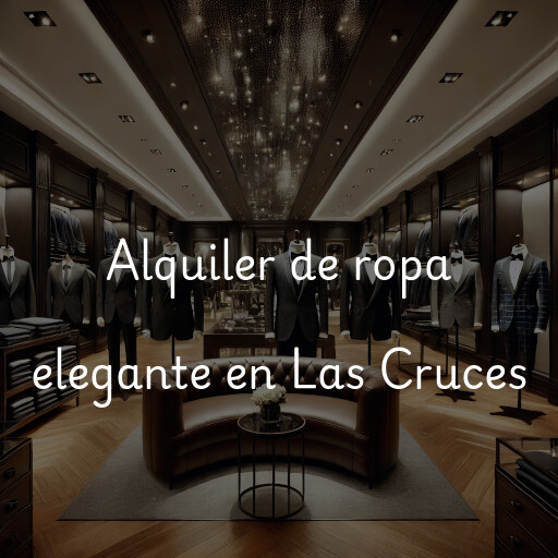 Alquiler de ropa elegante en Las Cruces