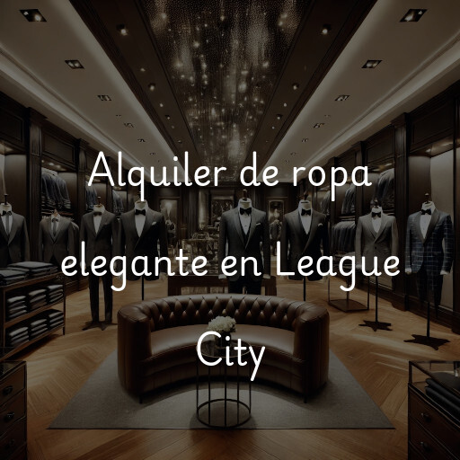 Alquiler de ropa elegante en League City