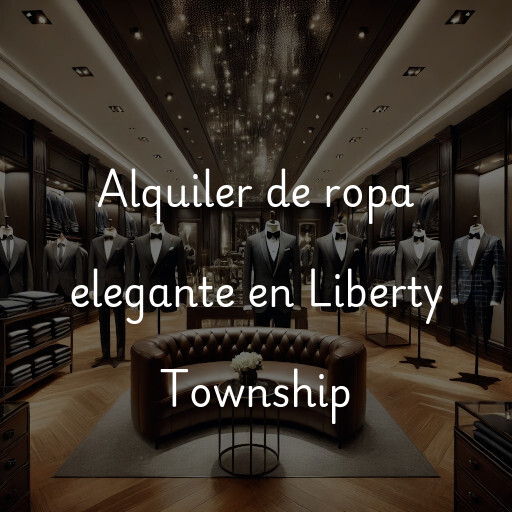 Alquiler de ropa elegante en Liberty Township