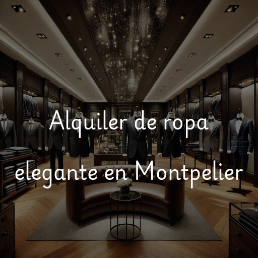 Alquiler de ropa elegante en Montpelier