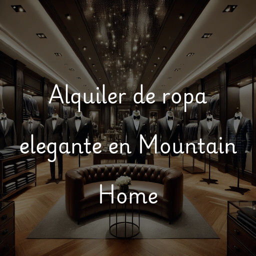 Alquiler de ropa elegante en Mountain Home