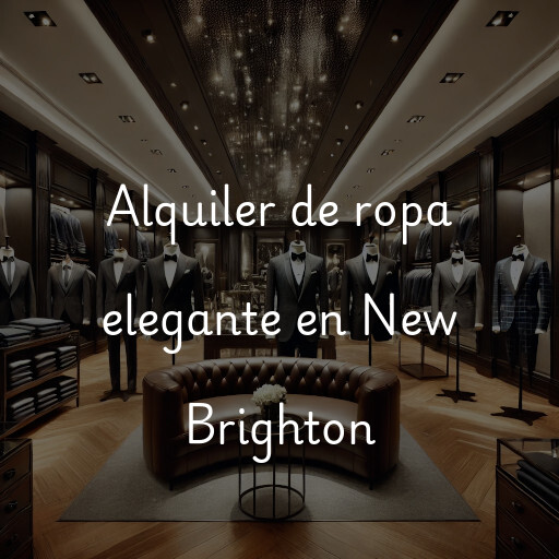 Alquiler de ropa elegante en New Brighton