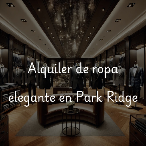 Alquiler de ropa elegante en Park Ridge