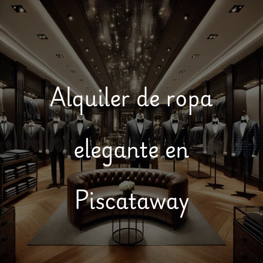 Alquiler de ropa elegante en Piscataway