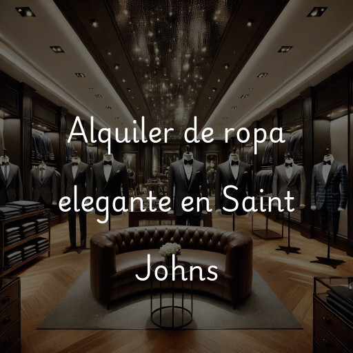 Alquiler de ropa elegante en Saint Johns