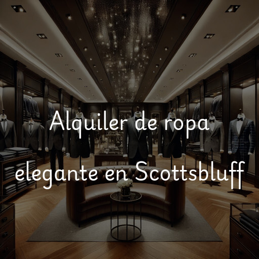 Alquiler de ropa elegante en Scottsbluff