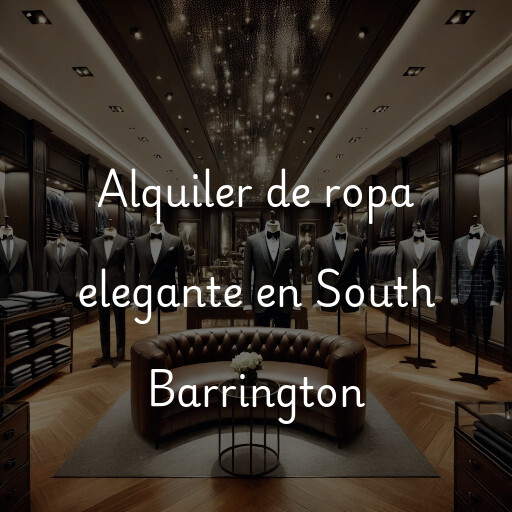 Alquiler de ropa elegante en South Barrington