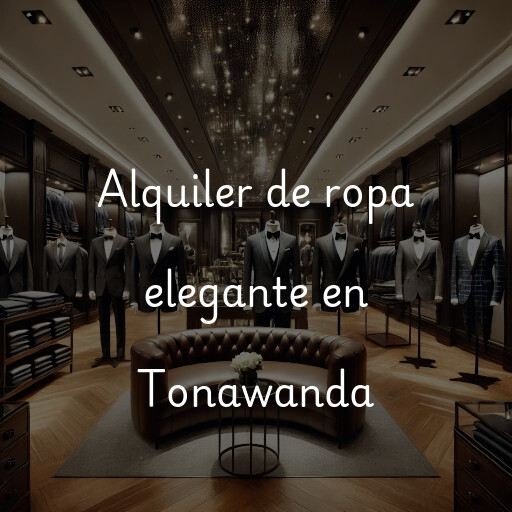 Alquiler de ropa elegante en Tonawanda