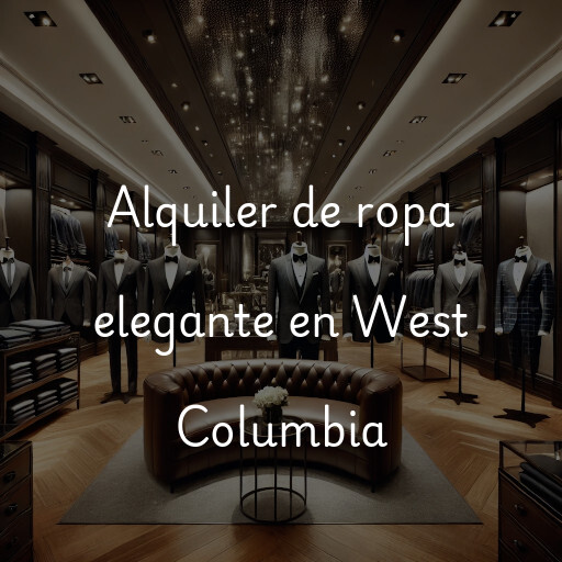 Alquiler de ropa elegante en West Columbia