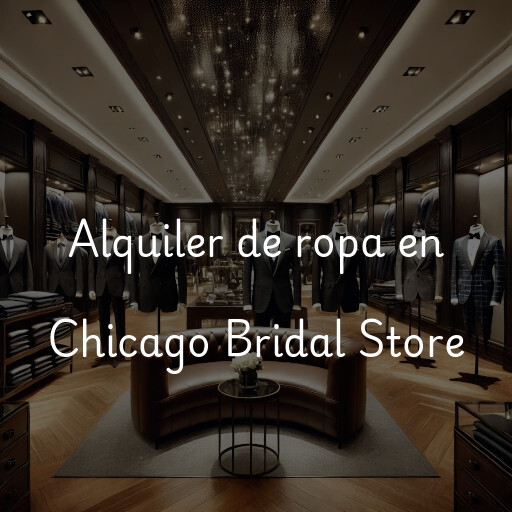 Alquiler de ropa en Chicago Bridal Store