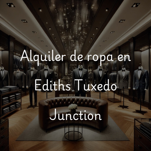 Alquiler de ropa en Ediths Tuxedo Junction