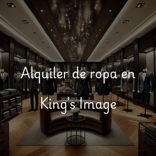 Alquiler de ropa en King's Image