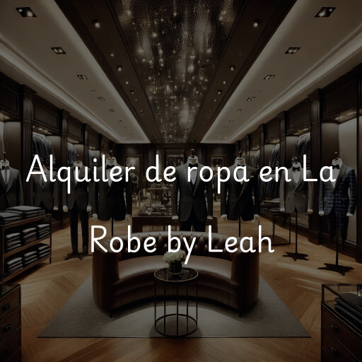 Alquiler de ropa en La Robe by Leah