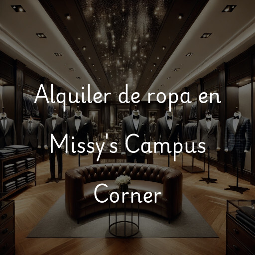 Alquiler de ropa en Missy's Campus Corner