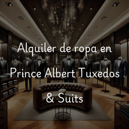 Alquiler de ropa en Prince Albert Tuxedos & Suits